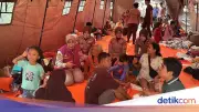 Trauma Healing untuk Anak Korban Kebakaran Kemayoran oleh Srikandi Brimob