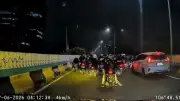 Viral Balap Liar di JLNT Antasari, Polisi Buru Pelaku dan Evaluasi Buka Tutup