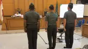 Vonis Tiga Prajurit TNI Pembunuh Kacab Bank, Paling Berat 13 Tahun