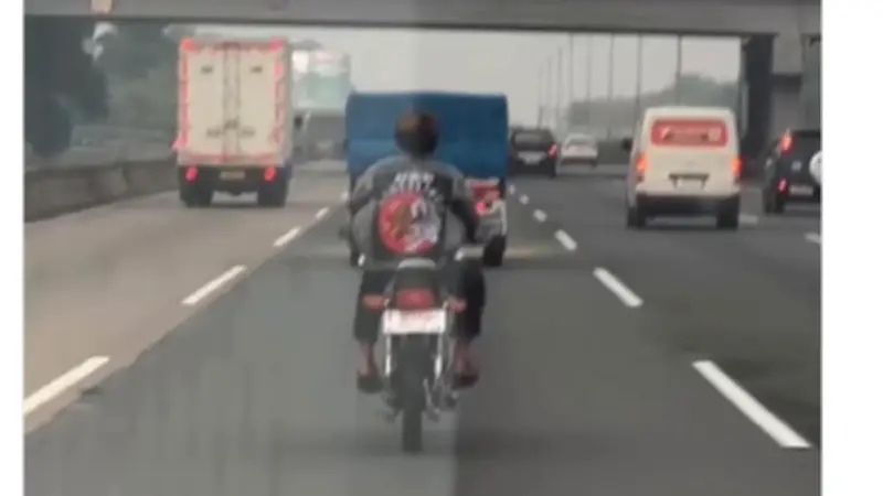Viral RX King Masuk Tol Jagorawi, Pengendara Ngaku Ikuti Google Maps