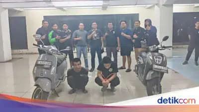 2 Maling Motor di 20 TKP Depok Ditangkap, 1 Residivis