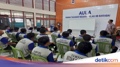 20 Napi Rutan Barabai Ikuti Program Pendidikan Kesetaraan Paket A-C