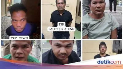9 Tersangka Narkoba Penyerang Polisi di Katingan Dibekuk, Ini Perannya