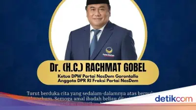 Anggota DPR Rachmat Gobel Meninggal Dunia, NasDem Berduka