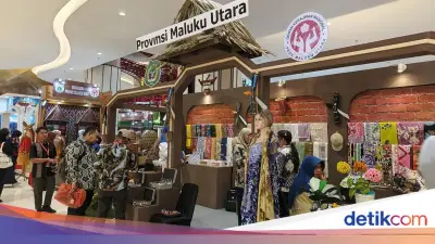 Batu Bacan Malut Disulap Jadi Bros dan Aksesori Modern oleh Dekranasda