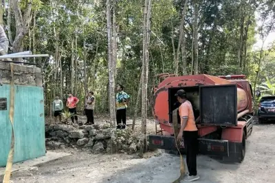 BPBD Bantul Salurkan 110.000 Liter Air Bersih Atasi Kekeringan