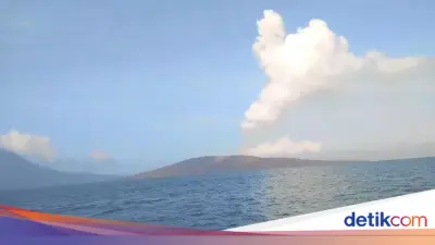BPBD Pandeglang Imbau Waspada Erupsi Gunung Anak Krakatau
