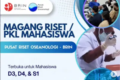 BRIN Buka Magang Riset Oseanologi untuk Mahasiswa D3, D4, S1