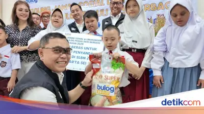 BULOG Salurkan 500 Paket Beras untuk Anak Disabilitas di Hari Anak Nasional