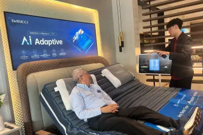 DeRUCCI Luncurkan Kasur AI Pertama di Indonesia, Klaim Tingkatkan Kualitas Tidur