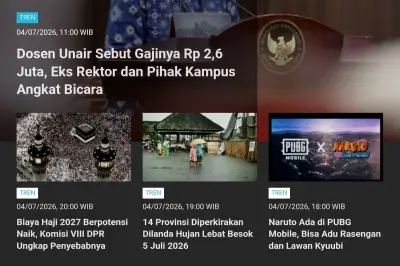 Dosen Unair Curhat Gaji Rp 2,6 Juta, Mantan Rektor dan Kampus Buka Suara