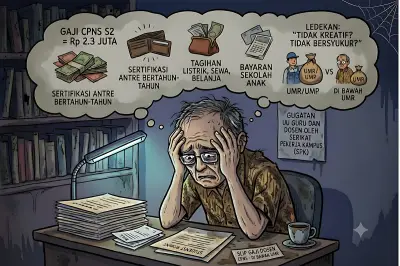 Gaji Dosen Non-ASN Hanya Rp 2,6 Juta, Ini Fakta di Baliknya