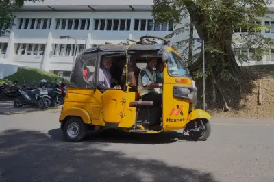 Haru! Mahasiswa ITB Baru Ditempuh 24 Jam dengan Bajaj dari Yogya