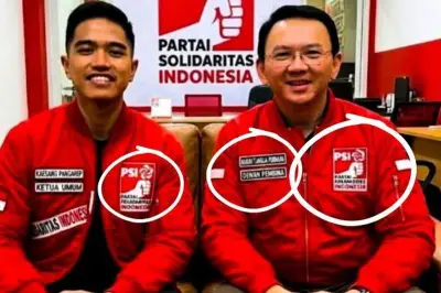 Hoaks Foto Ahok Berjaket PSI Bersama Kaesang, Ini Faktanya