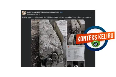 Hoaks Tumbal Manusia Proyek Tol Jakarta, Ini Faktanya