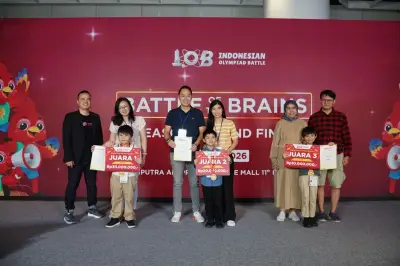 IOB Mathematics Season 1: 160 Finalis Bertarung, Beasiswa Rp800 Juta Disiapkan