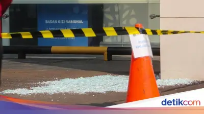 Kaca Gedung BGN Pecah Lagi, Pengelola Sebut Bukan Pertama Kali