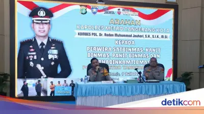 Kapolres Metro Tangerang Kota Minta Bhabinkamtibmas Perkuat Sinergitas dengan Masyarakat