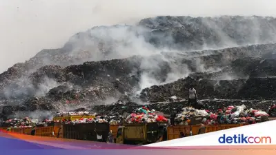 Kebakaran Sampah Landa Depok hingga Bogor, TPA Jatiwaringin Hanguskan 15 Hektare