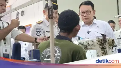 KSP Dudung Tanya Napi Nusakambangan: Kasus Narkoba, Dua Anak, Gaji Rp1.500 per Baju