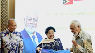 Megawati dan Xanana Gusmao Sepakati Kerja Sama Strategis untuk Generasi Muda