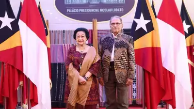 Megawati Terima Gelar Kehormatan Tertinggi dari Timor Leste