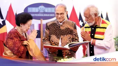 Megawati Terima Penghargaan Tertinggi dari Presiden Timor Leste