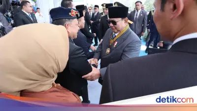 Mendagri Tito Hadiri HUT Bhayangkara ke-80, Presiden Prabowo Pimpin Upacara