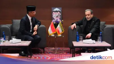 Menlu RI dan Iran Bertemu di Pemakaman Ali Khamenei, Bahas Kerja Sama