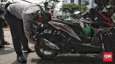 Motor ASN Diderek karena Langgar Aturan Rabu Wajib Transportasi Umum