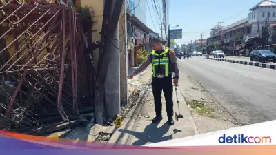 Olah TKP Kecelakaan McLaren Andra ST: Diduga Ban Selip, Ini Temuan Polisi