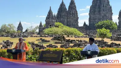 PM Modi Janji Restorasi Candi Prambanan Selesai Sebelum 2029, Akan Digelar Festival