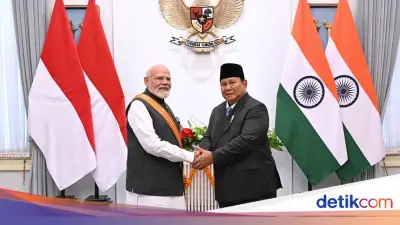 PM Modi Terima Bintang Adipura dari Prabowo, Sebut Penghargaan Milik Rakyat India