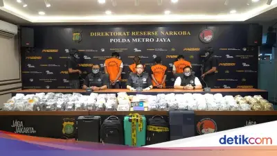 Polda Metro Bongkar Peredaran 8.698 Vape Narkoba di Jakarta Selatan