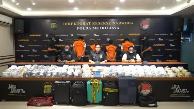 Polisi Bongkar Peredaran Etomidate Jaringan Internasional di Jakarta