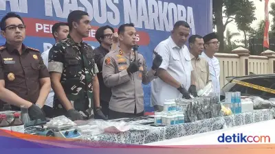 Polres Bogor Ungkap Peredaran Narkoba Pod Getar dan Happy Water, Pertama di Jabar