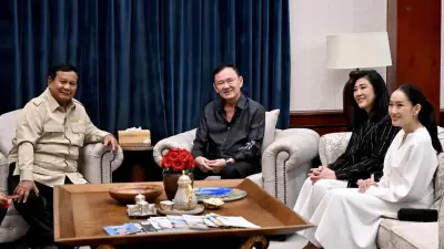 Prabowo Bertemu Thaksin Shinawatra, Seskab Teddy: Bahas Dinamika Global