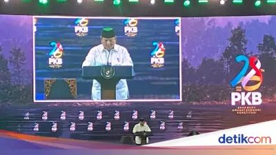 Prabowo Lelucon soal PKB yang Selalu Pertama Undang Presiden