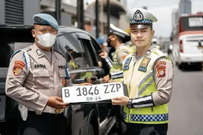 Praktik Tutupi Pelat Nomor demi Hindari ETLE Masih Marak, Ini Sanksinya