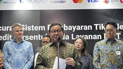 Pramono Ingin Perluas Pembayaran Nirsentuh ke Transjakarta dan LRT