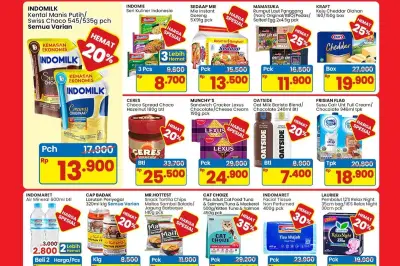 Promo Indomaret 17-22 Juli 2026: Diskon Camilan, Susu, hingga Kebutuhan Balita