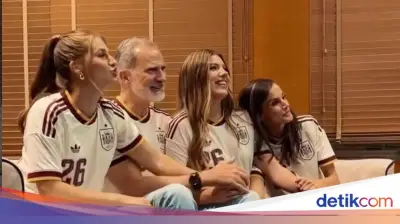 Raja Felipe VI Nobar Spanyol Lolos Final Piala Dunia 2026
