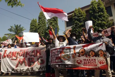 Relawan SPPG Tuntut Program Makan Bergizi Gratis Tak Dihentikan