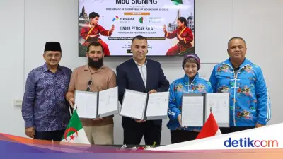 RI-Aljazair Teken MoU Pencak Silat untuk Perkuat Diplomasi Budaya