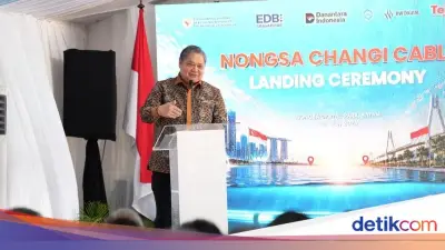 RI Perkuat Infrastruktur Digital dengan Kabel Bawah Laut Nongsa-Changi