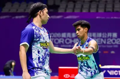 Sabar/Reza Lolos ke 16 Besar China Open 2026 Usai Kalahkan Chia/Tai