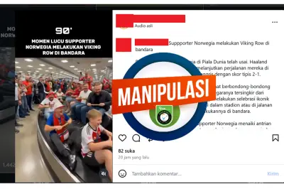 Selebrasi Viking Row Norwegia di Piala Dunia 2026 Viral
