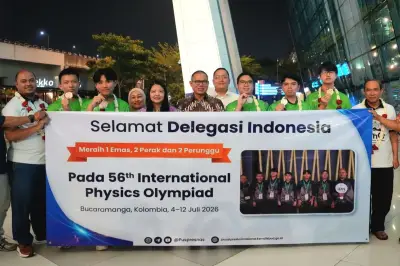 Siswa Indonesia Raih 5 Medali di Olimpiade Fisika Internasional 2026