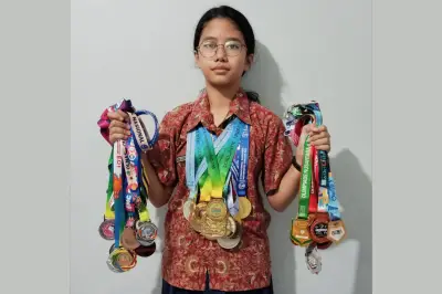 Siswa SMP Labschool Cibubur Raia Deandra Jadi Peringkat Pertama Nasional 2025