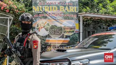 Terduga Pelaku Teror Bom SD di Jagakarsa Ternyata Wali Murid